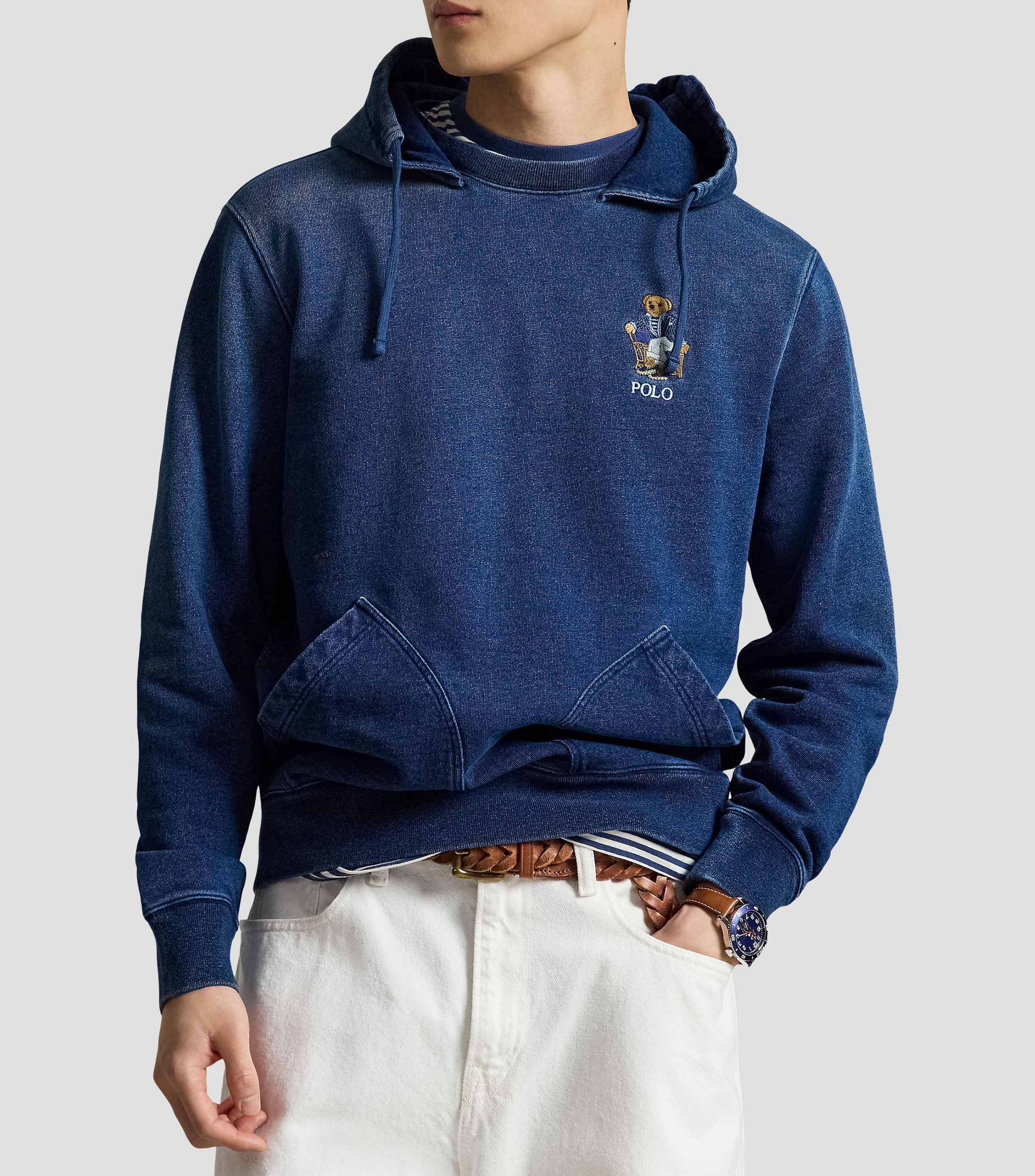 Sudadera canguro con capucha Hombre